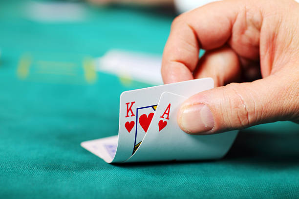 Live casino table with professional dealer
